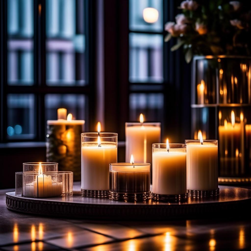Интерьерные свечи в изобилии